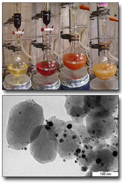 Molecules and hybrid materials