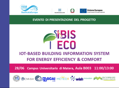IBIS ECO: evento finale di presentazione dei risultati del progetto
