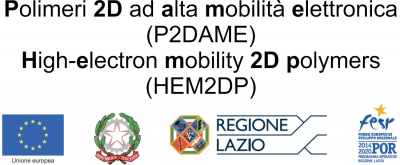 High-electron mobility 2D polymers (P2DAME)