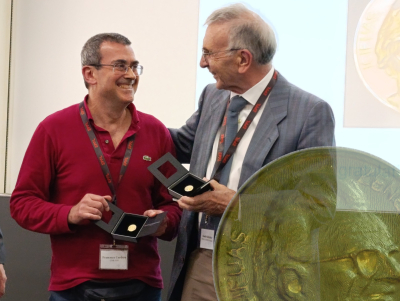 Francesco Cordero insignito con la medaglia Zener.