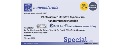 Special Issue “Photoinduced Ultrafast Dynamics in Nanocomposite Materials” di Nanomaterials