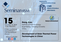 Development of Solar Thermal Power Technologies in China