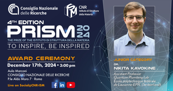 PRISM prize 2024 - Winner PRISM Junior category