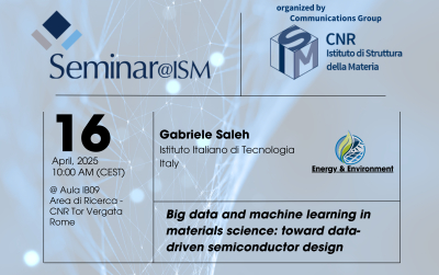 Big data and machine learning in materials science: toward data-driven semiconductor design